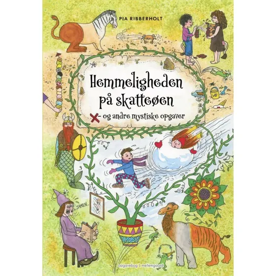 Hemmeligheden på Skatteøen – Opgavebog til børn