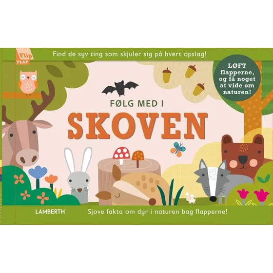 Følg med i skoven – billedbog for små opdagere
