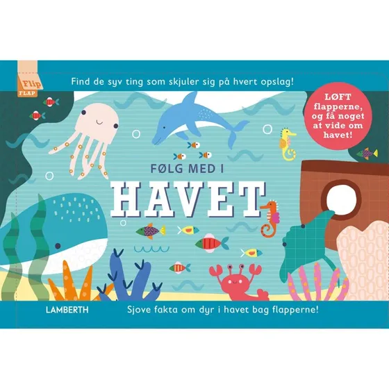 Følg med i havet – billedbog om fisk og havdyr