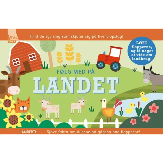 Følg med på landet – billedbog om bondegårdsdyr