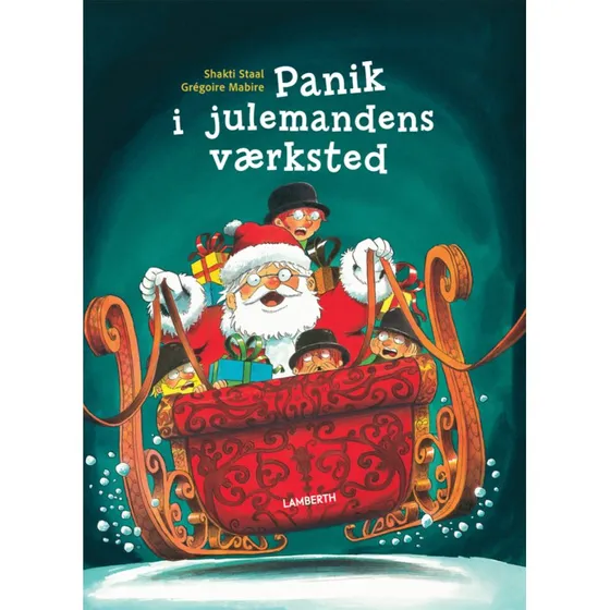 Panik i Julemandens Værksted – Shakti Staal (Bog)