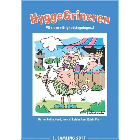 HyggeGrineren – 98 vittighedstegninger af René Bindslev