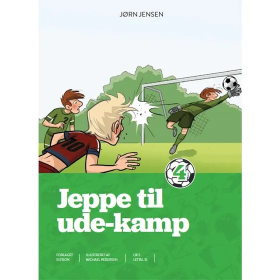 Jeppe: Ude-kamp – Letlæst fodboldbog (hardback)