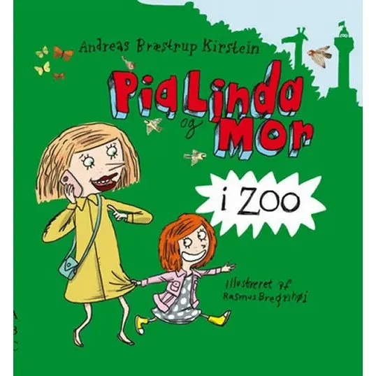 Pia Linda og mor i zoo – børnebog om dyr