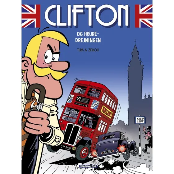 Clifton 1: Clifton og højredrejningen (Zidrou)