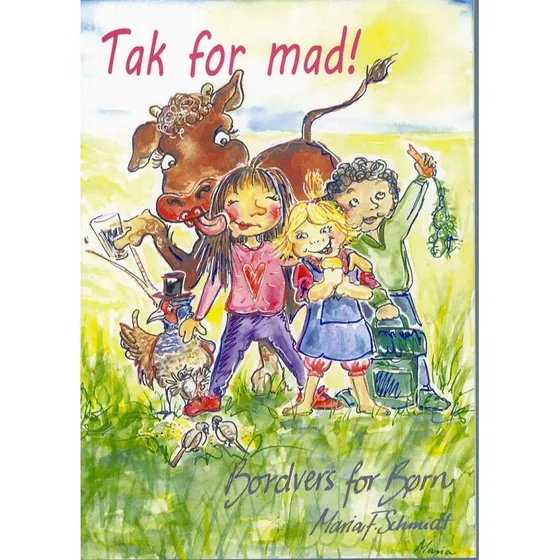 Tak for mad – Bordvers for børn (Maria Schmidt)