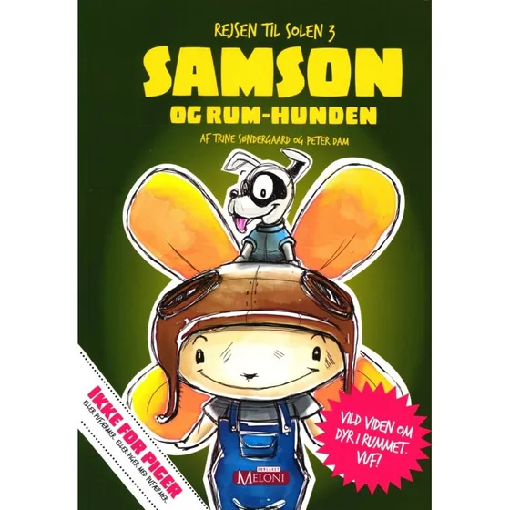 Samson og Rumhunden – Rejsen til Solen (Bog 3)