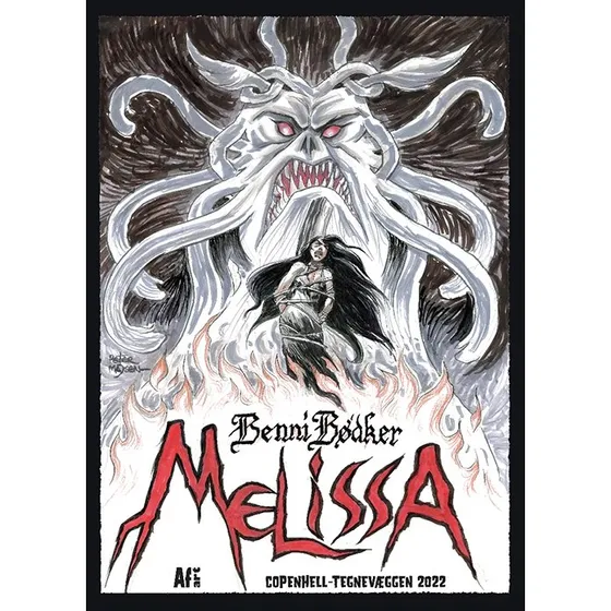 Copenhell-tegnevæggen 2022: Melisssa – Benni Bødker