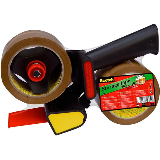 3M Hånddispenser med 2 ruller tape 50 mm x 66 m