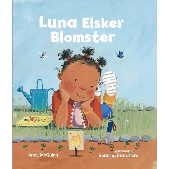 Luna elsker blomster – Anna McQuinn