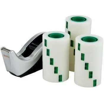 3M Scotch borddispenser C60 sort +16 ruller 19mm×33m