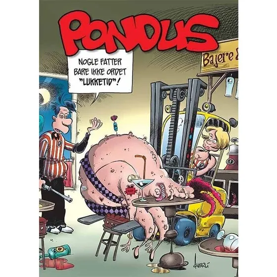 Pondus: Nogle fatter bare ikke ordet - Frode Øverli