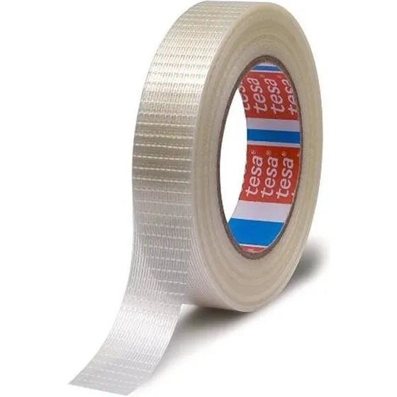 tesa 4591 filamenttape 25 mm x 50 m, farveløs