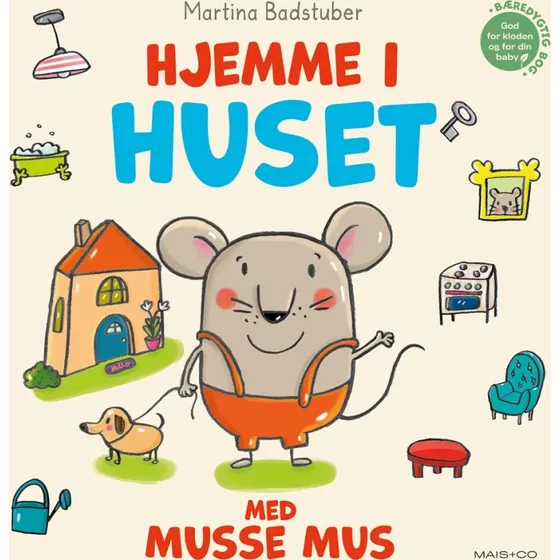 Hjemme i huset med Musse Mus – børnenebog