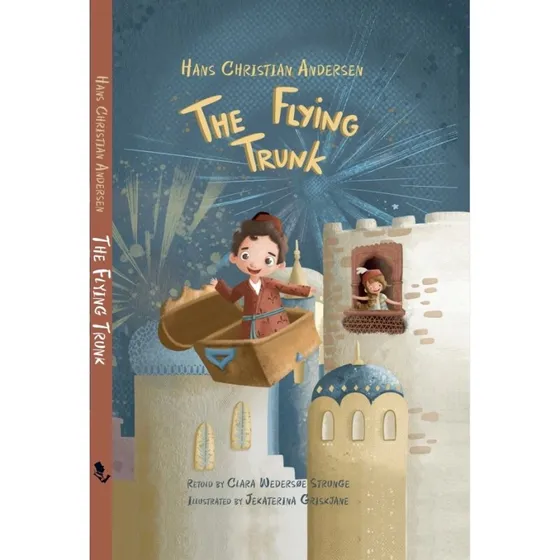 The Flying Trunk – børnebog med puslespil (ENG)