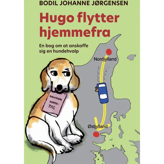 Hugo flytter hjemmefra – børnebog om en hundehvalp