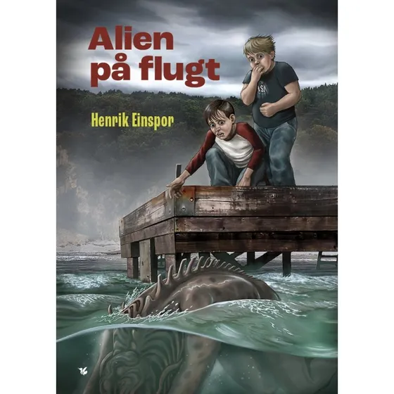 Alien på flugt – børnebog af Henrik Einspor
