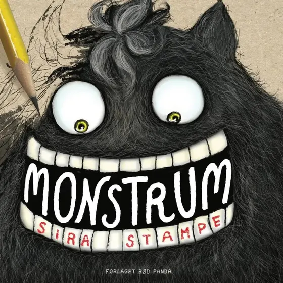 Monstrum – ordløs billedbog af Sira Stampe