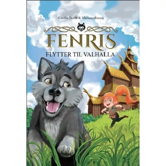 Fenris flytter til Valhalla – børnebog af Cecilia North