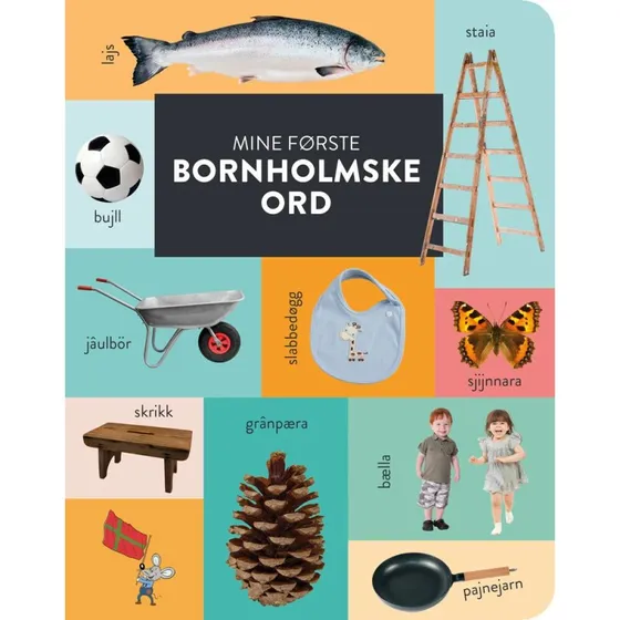 Mine første bornholmske ord – billedbog