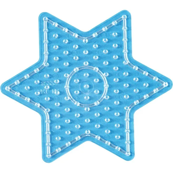 Hama Maxi perleplade - Stjerne (14,5x15,58 cm)