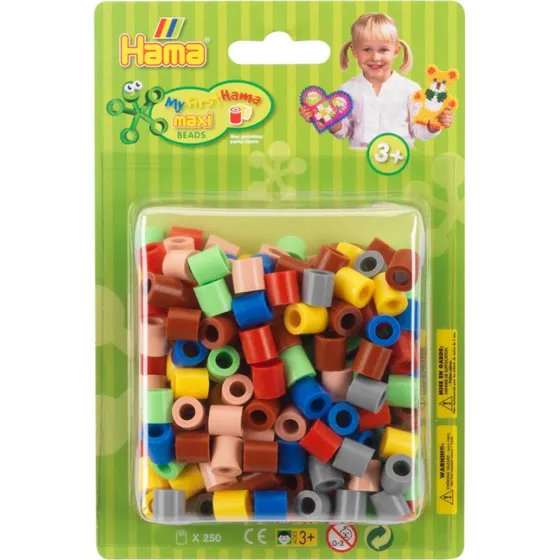 Hama Maxi Perler Mix 69 - 250 stk.