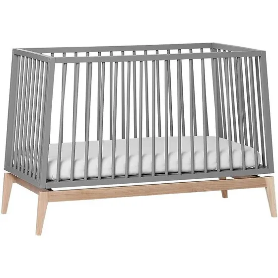 Leander Luna Babyseng 120x60 cm – Grå/Eg