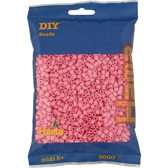 Hama Midi Perler 3000 stk – Pink