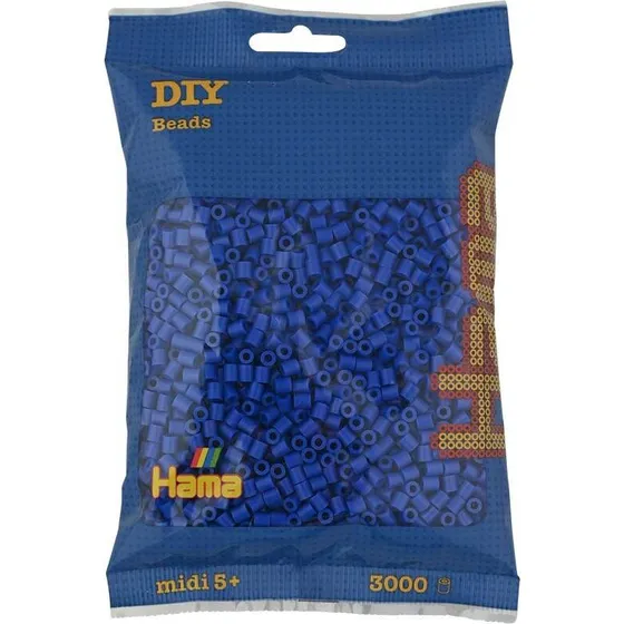 Hama Midi Perler 3000 stk  Bl