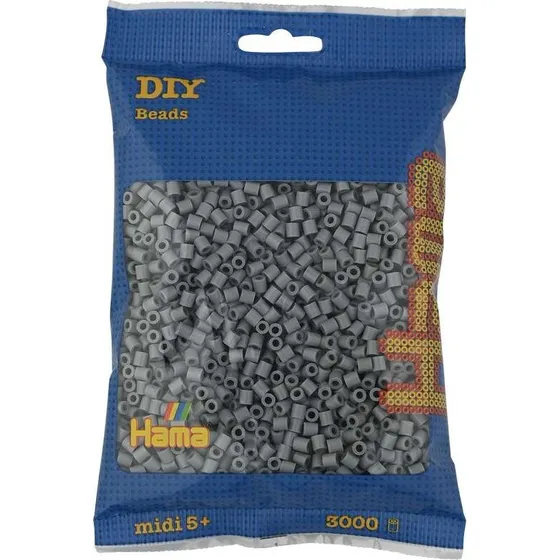 Hama Midi Perler 3000 stk  Gr (Midi)