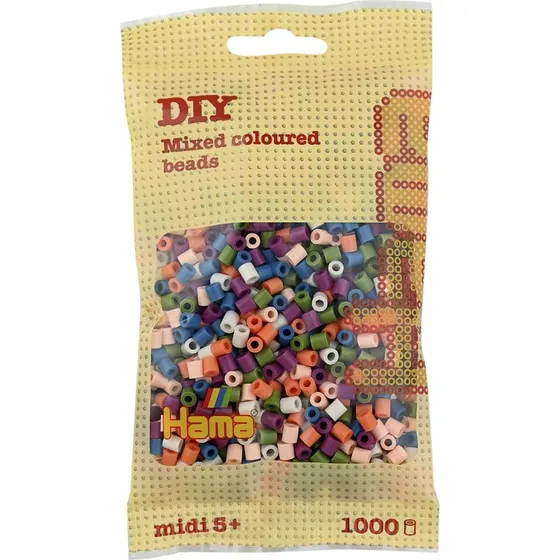 Hama Midi Perler 1000 stk – Mix 58