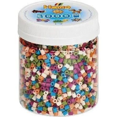 Hama Midi Perler 3.000 stk - Bger Mix 58
