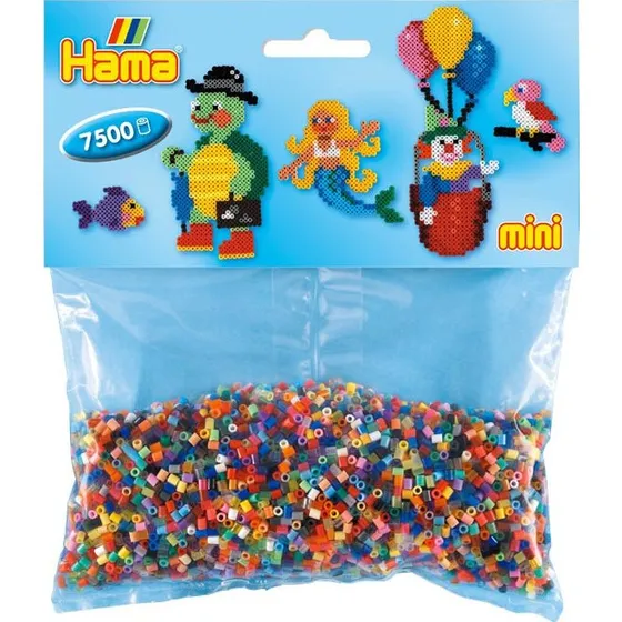 Hama Mini Perler 7.500 stk - Mix 59