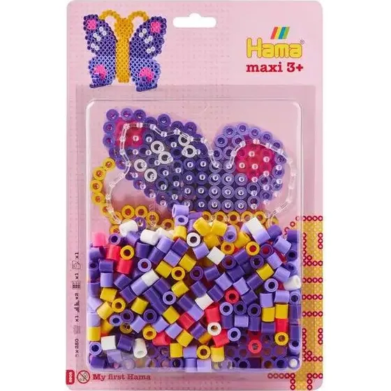Hama Maxi Perler - Sommerfugl perlest 250 stk