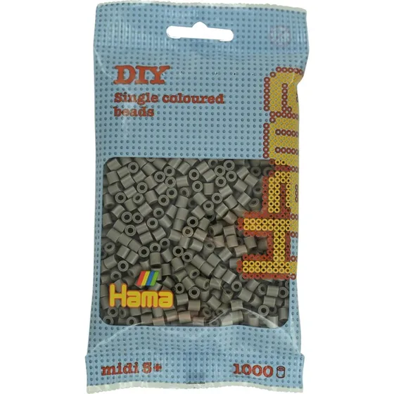 Hama Midi Perler 1000 stk - Grbrun