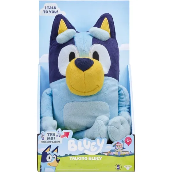 Bluey Talende Bamse 31 cm  Flersproget (DK/SE/EN)