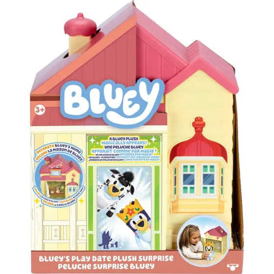 Bluey Legetid Plush Overraskelse (Play Date)