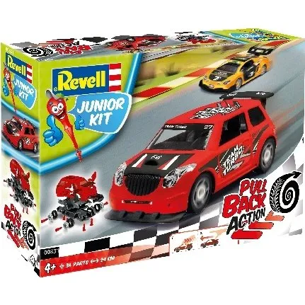 Revell Junior Kit Pull Back Rallybil 1:20 – Rød