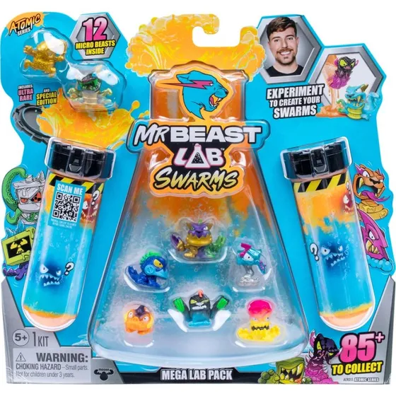 MrBeast Lab Swarms Mega Pakke – 12 stk. (Serie 2)