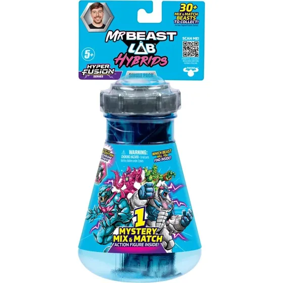 MrBeast Lab Hybrids Single Pack – Byg 1 af 10 figurer