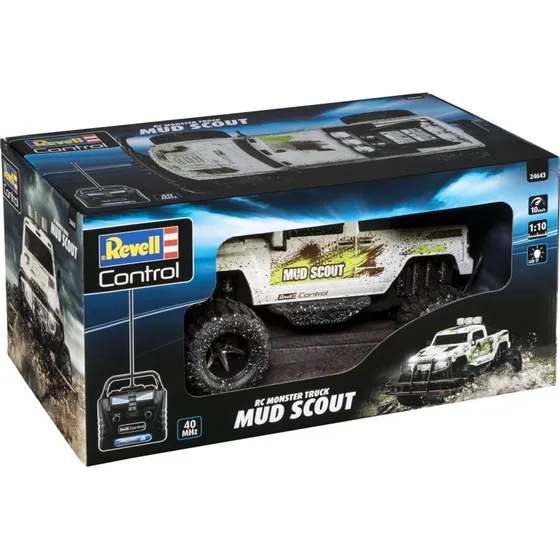 Revell Mud Scout 1:10 Fjernstyret Monster Truck - Hvid