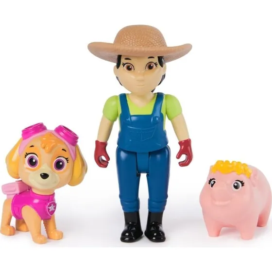 Paw Patrol - Skye & Farmer Yumi Figur Legesæt