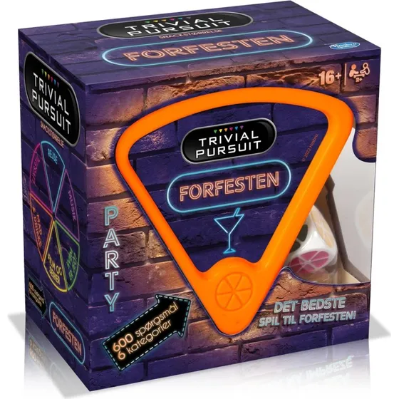 Trivial Pursuit: Forfesten – Selskabsspil (DK, 16+)
