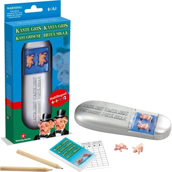 Kaste Gris Rejsespil – Sjovt familiespil (7+)