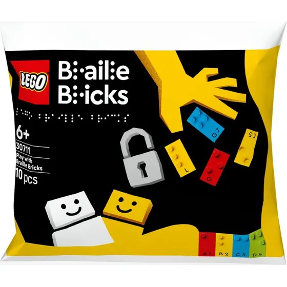 LEGO 30711 Brailleklodser - introduktion til punktskrift