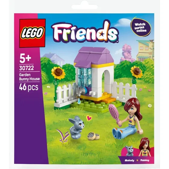 LEGO Friends 30722 Kaninhus i haven – 46 dele (5+)