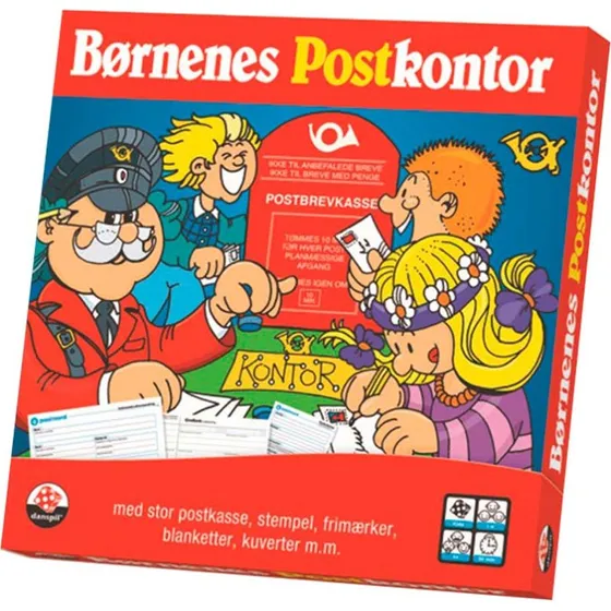 Danspil Brnenes Postkontor  rollespil for 5+