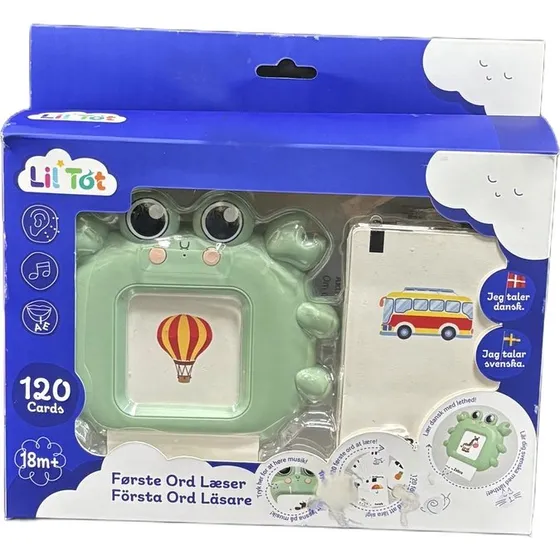 Lil'Tot Elektronisk Oplser  120 billeder (18+m)