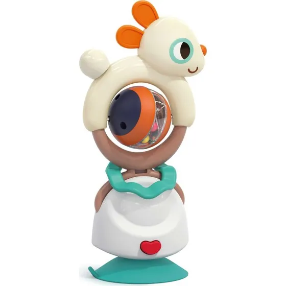 Kinder & Kids Kanin Rangle 2-i-1 med sugekop