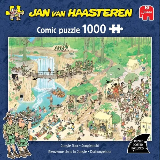 Jan van Haasteren Jungle Tour 1000 brikker